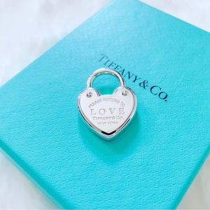 Tiffani and Co Love Lock Charm
